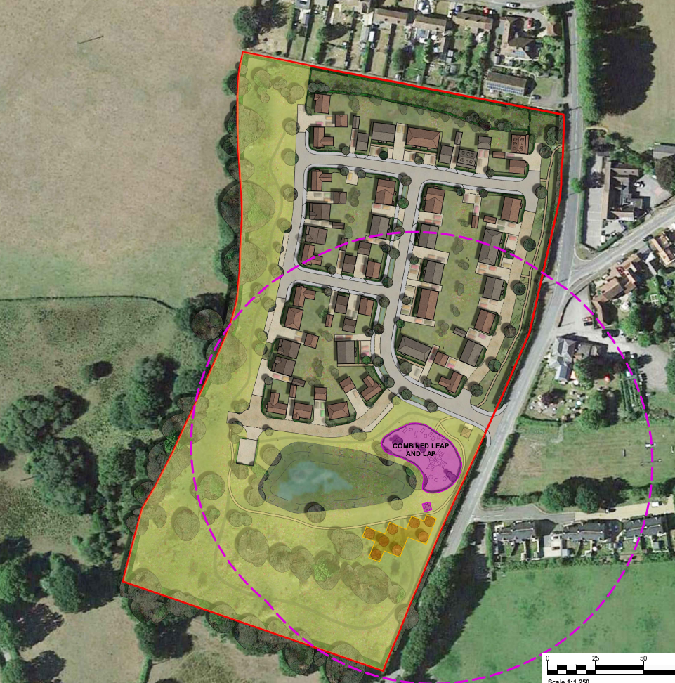 Illustrative housing layout