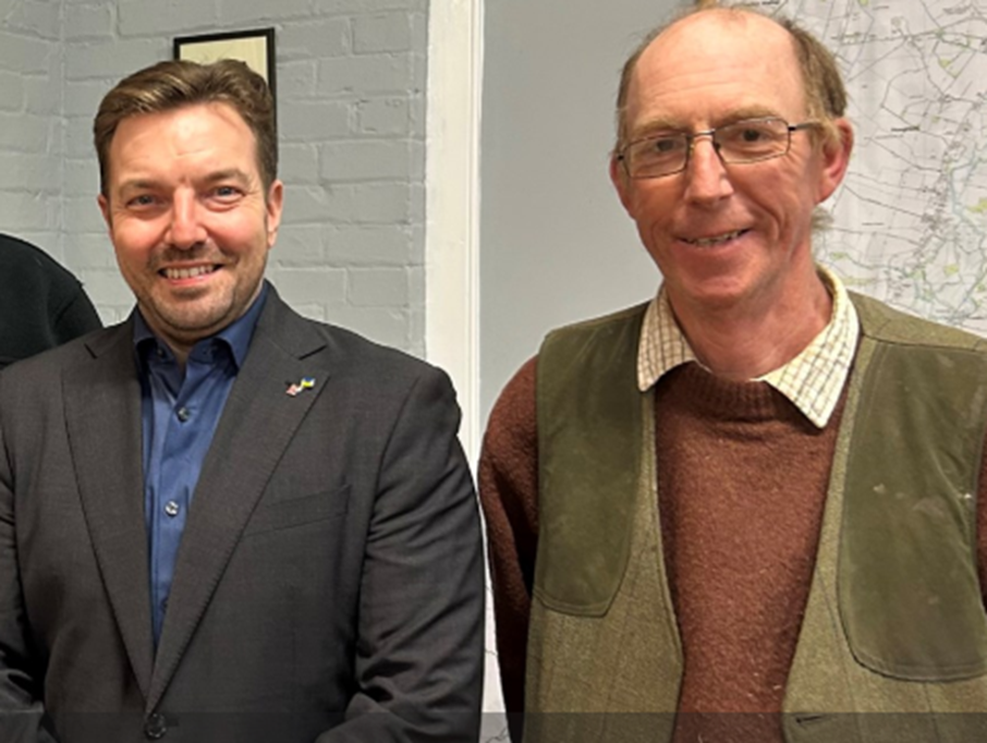 Geoff Cooper and Seth Crosswaite (Credit: Pan-Parish Forum)