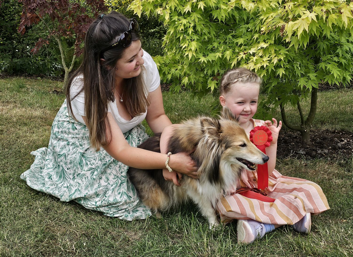 Maddy, Leo and Grace