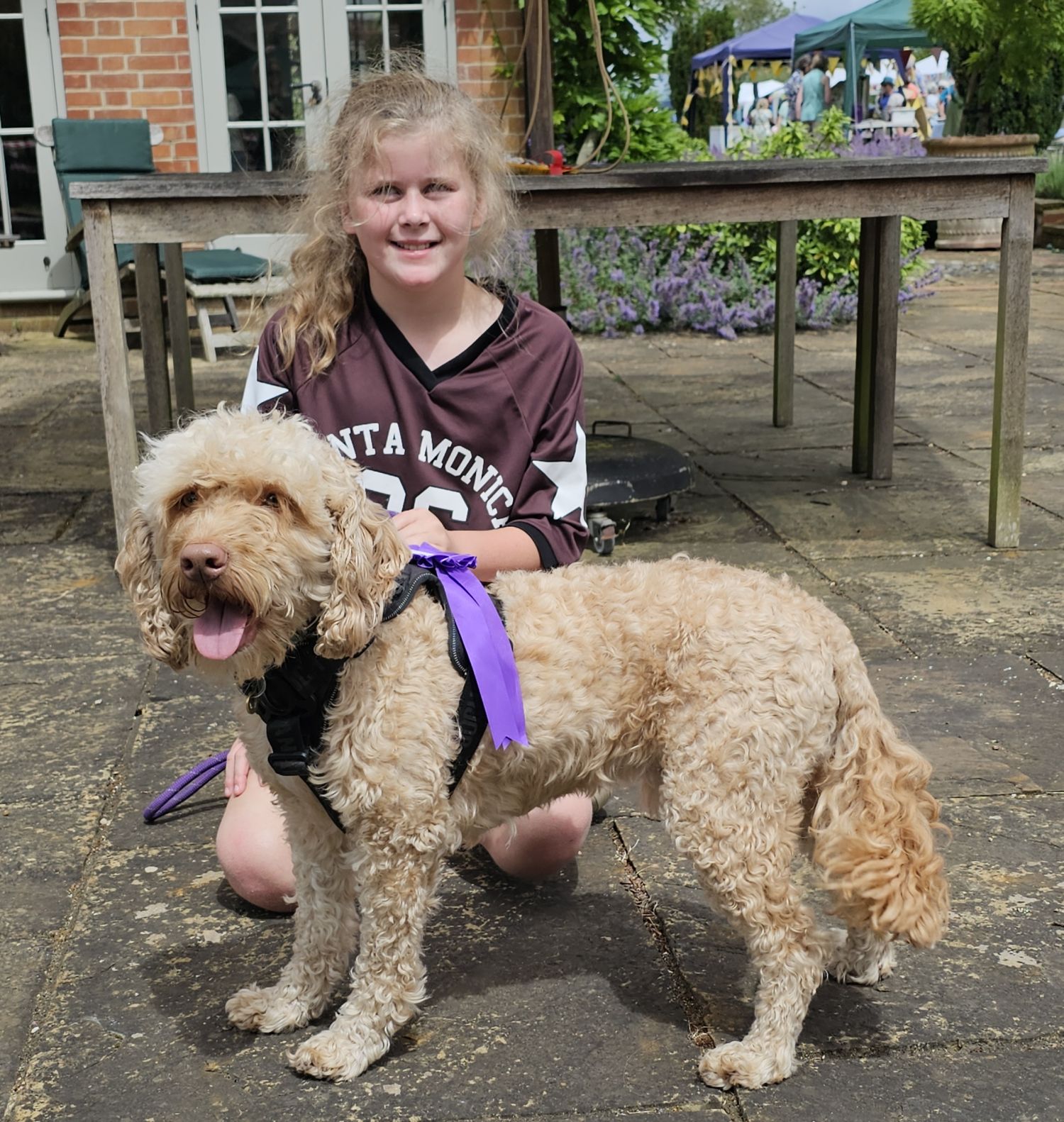 Milo with Eva