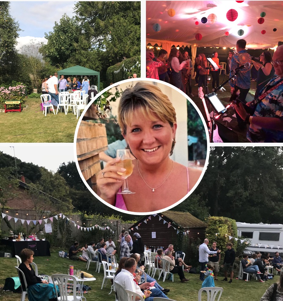 An &lsquo;open mic party&rsquo; in 2018 at West Down House to raise funds for staging &lsquo;Legally Blonde&rsquo;
