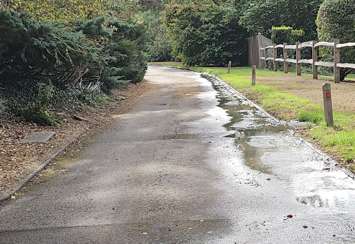 One month of wasted water, so far