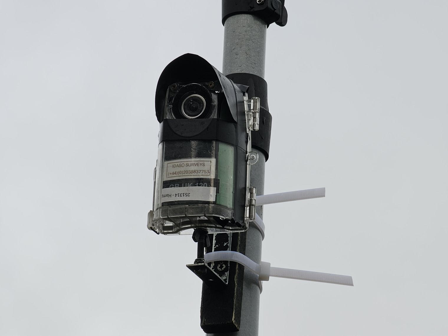 One of the Idaso traffic and speed measurement devices